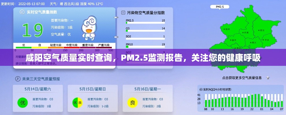 咸陽空氣質量實時監(jiān)測，PM2.5報告關注您的呼吸健康