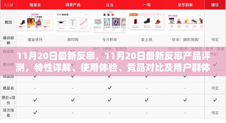 11月20日最新反串产品评测，特性详解、使用体验、竞品对比及精准用户群体分析