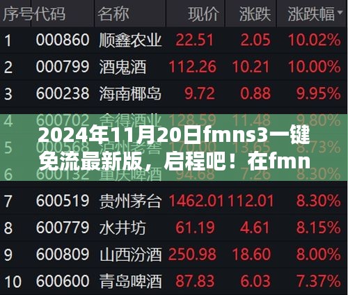 FMNS3一键免流最新版，触摸自然之魂的启程之旅