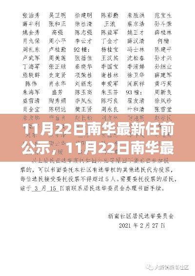 南华最新任前公示操作指南，初学者与进阶用户必读指南