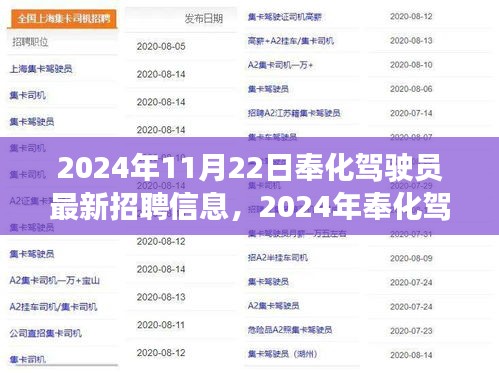 2024年奉化驾驶员最新招聘信息及行业前景展望