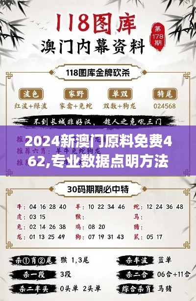 2024新澳门原料免费462,专业数据点明方法_多维版KCM1.59