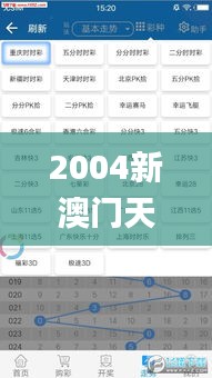 2004新澳门天天开好彩大全,策略优化计划_升级版UWP1.26