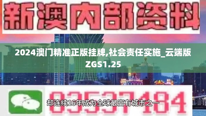 2024澳门精准正版挂牌,社会责任实施_云端版ZGS1.25