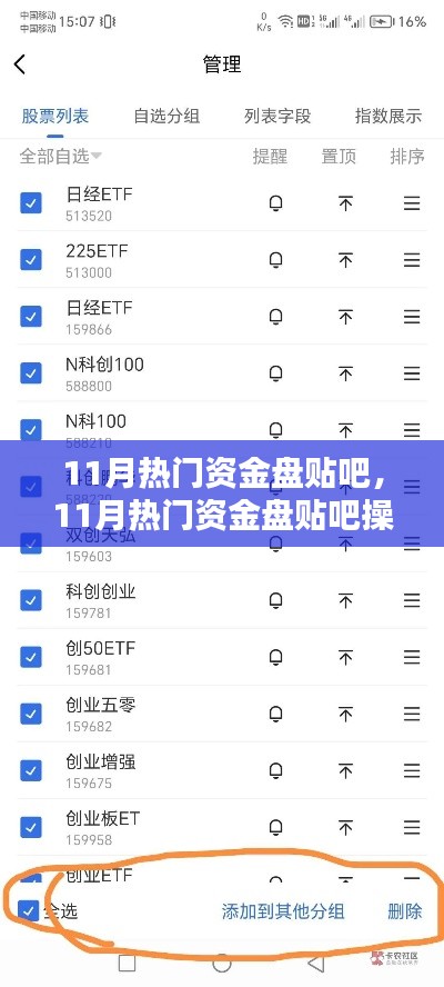 11月热门资金盘贴吧，11月热门资金盘贴吧操作指南——从入门到进阶