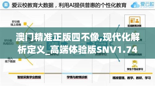 澳门精准正版四不像,现代化解析定义_高端体验版SNV1.74