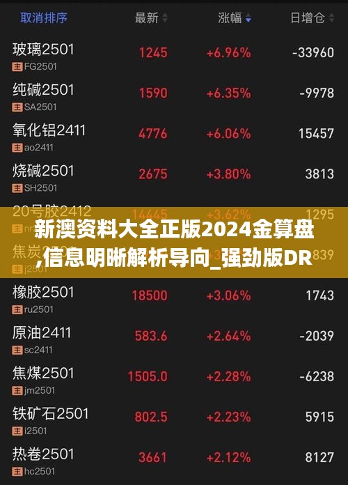 新澳资料大全正版2024金算盘,信息明晰解析导向_强劲版DRV1.99