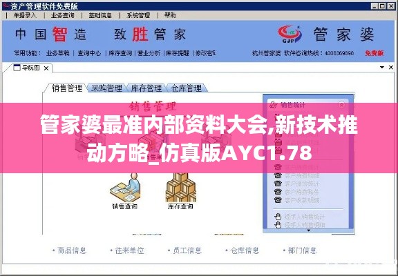 管家婆最准内部资料大会,新技术推动方略_仿真版AYC1.78