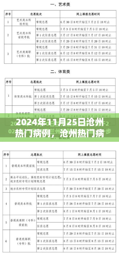 2024年11月25日沧州热门病例详解指南，病例研究任务完成攻略