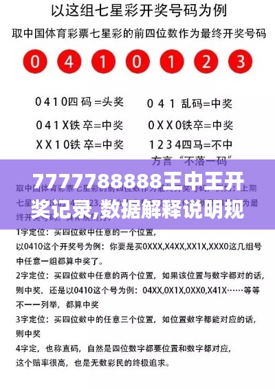 7777788888王中王开奖记录,数据解释说明规划_瞬间版PNO16.38