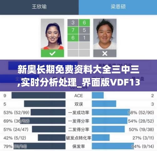 新奥长期免费资料大全三中三,实时分析处理_界面版VDF13.32