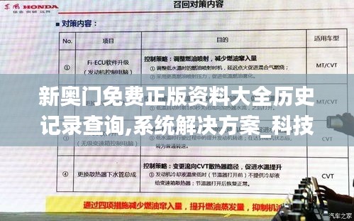 新奥门免费正版资料大全历史记录查询,系统解决方案_科技版UUE16.31