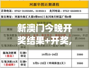 新澳门今晚开奖结果+开奖,实际调研解析_紧凑版VDJ13.12