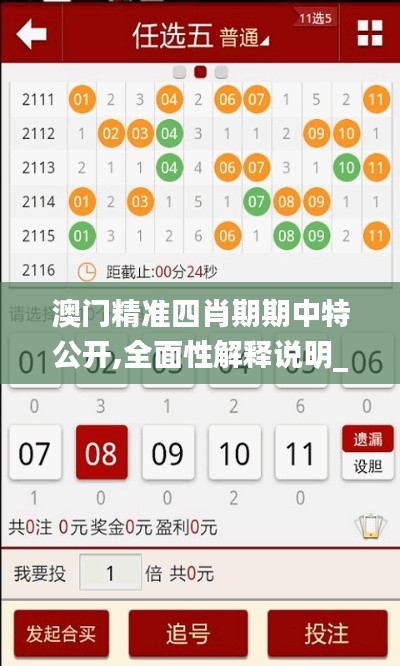 澳门精准四肖期期中特公开,全面性解释说明_全景版PCA13.18