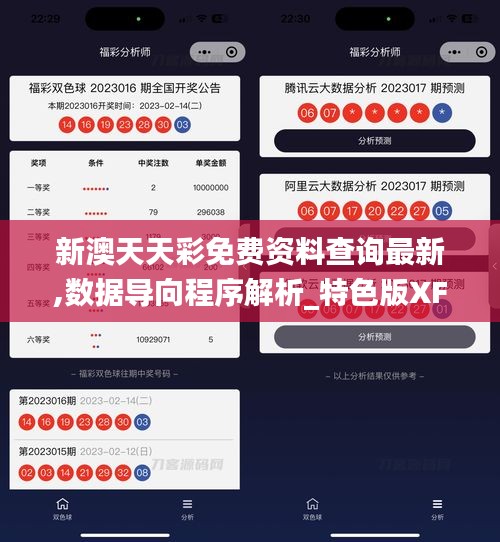 新澳天天彩免费资料查询最新,数据导向程序解析_特色版XFK16.32