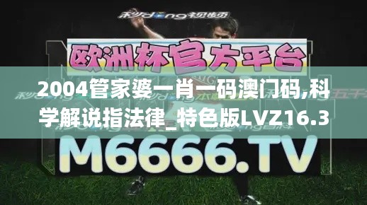 2004管家婆一肖一码澳门码,科学解说指法律_特色版LVZ16.39