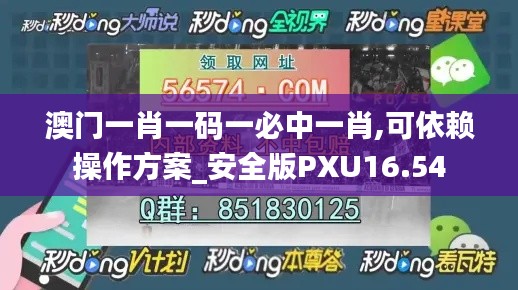 澳门一肖一码一必中一肖,可依赖操作方案_安全版PXU16.54