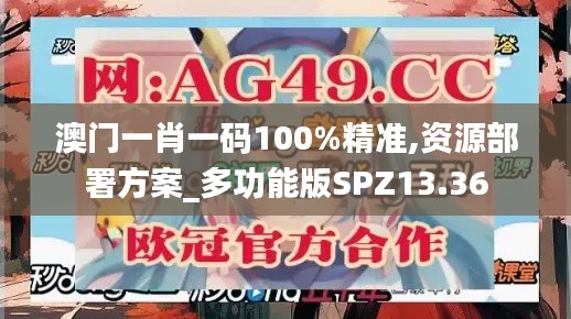 澳门一肖一码100%精准,资源部署方案_多功能版SPZ13.36