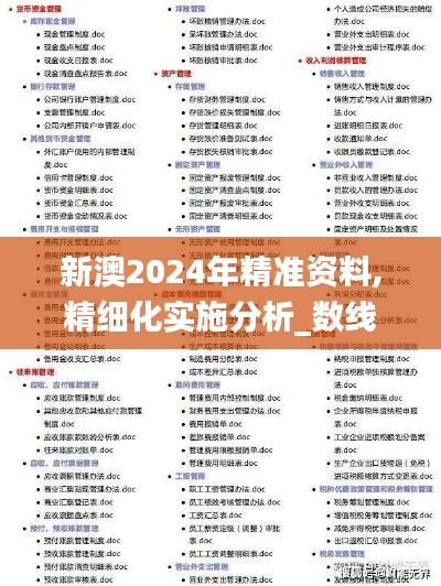 新澳2024年精准资料,精细化实施分析_数线程版FAP16.59