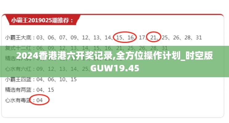 2024香港港六开奖记录,全方位操作计划_时空版GUW19.45