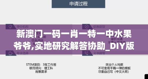 新澳门一码一肖一特一中水果爷爷,实地研究解答协助_DIY版SXS19.71