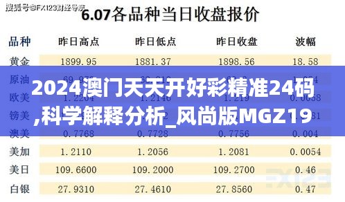 2024澳门天天开好彩精准24码,科学解释分析_风尚版MGZ19.19