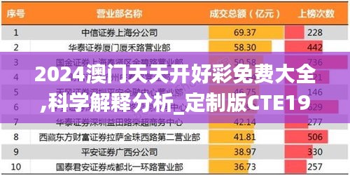 2024澳门天天开好彩免费大全,科学解释分析_定制版CTE19.22