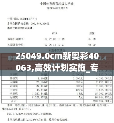 25049.0cm新奥彩40063,高效计划实施_专业版QOF10.25