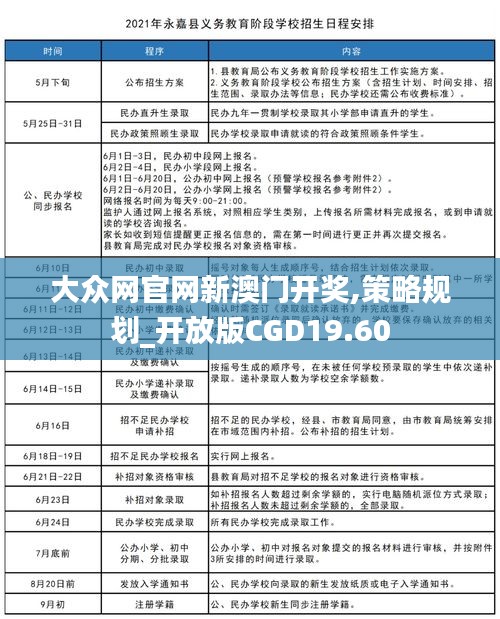 大众网官网新澳门开奖,策略规划_开放版CGD19.60