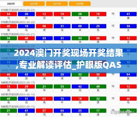 2024澳门开奖现场开奖结果,专业解读评估_护眼版QAS19.80