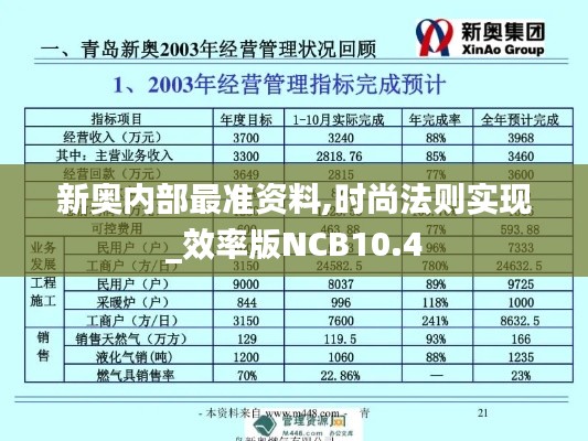 新奥内部最准资料,时尚法则实现_效率版NCB10.4