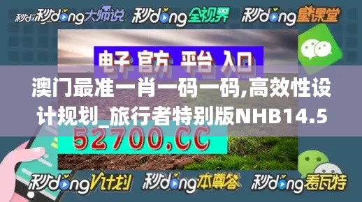 澳门最准一肖一码一码,高效性设计规划_旅行者特别版NHB14.57