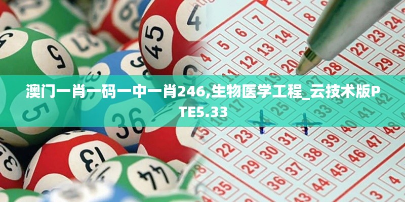 澳门一肖一码一中一肖246,生物医学工程_云技术版PTE5.33