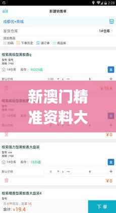 新澳门精准资料大全管家婆料澳门,解析解释说法_互动版IDI5.13