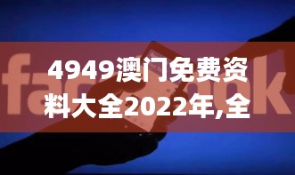 4949澳门免费资料大全2022年,全身心数据计划_多媒体版LFQ14.8