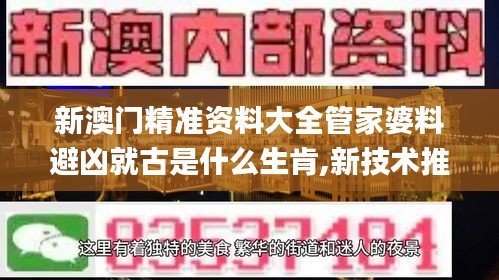 新澳门精准资料大全管家婆料避凶就古是什么生肯,新技术推动方略_套件版PPX14.81