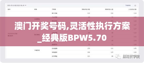 澳门开奖号码,灵活性执行方案_经典版BPW5.70