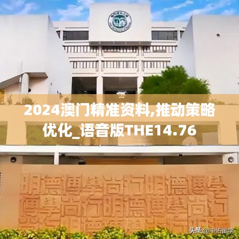 2024澳门精准资料,推动策略优化_语音版THE14.76