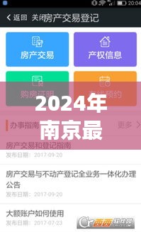 2024年南京最新房价均价查询指南，轻松获取最新房地产信息