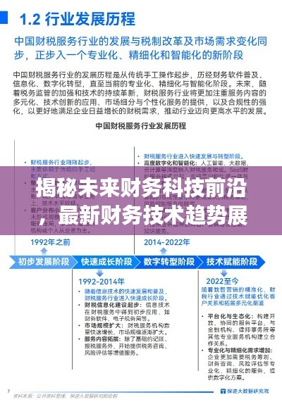 揭秘未来财务科技前沿，2024年财务技术趋势展望展望揭秘最新财务科技动态