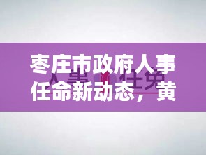 枣庄市政府人事任命新动态，黄健履新及其角色与影响的深度解读