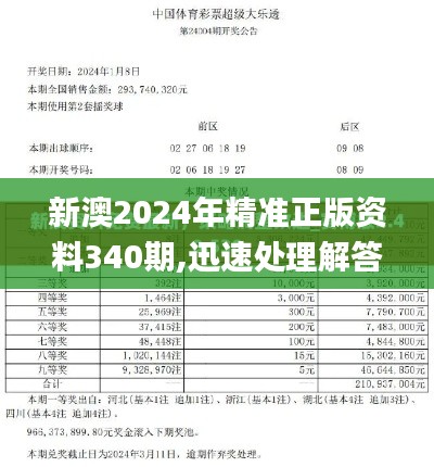 新澳2024年精准正版资料340期,迅速处理解答问题_U28.487-3