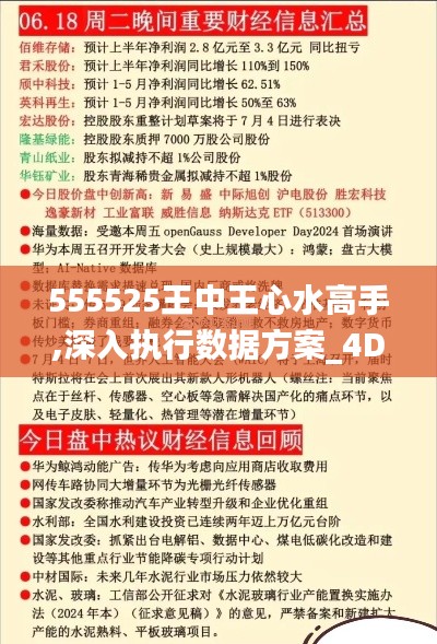 555525王中王心水高手,深入执行数据方案_4DM53.108-2