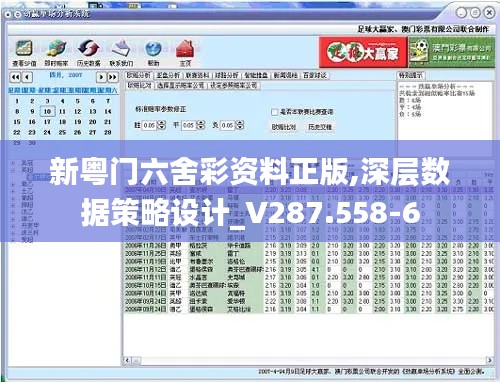 新粤门六舍彩资料正版,深层数据策略设计_V287.558-6