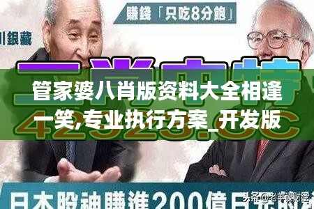 管家婆八肖版资料大全相逢一笑,专业执行方案_开发版72.682