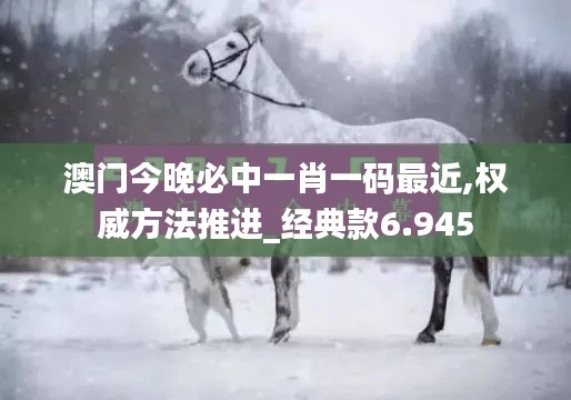 澳门今晚必中一肖一码最近,权威方法推进_经典款6.945