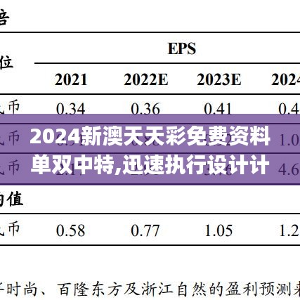 2024新澳天天彩免费资料单双中特,迅速执行设计计划_静态版155.319