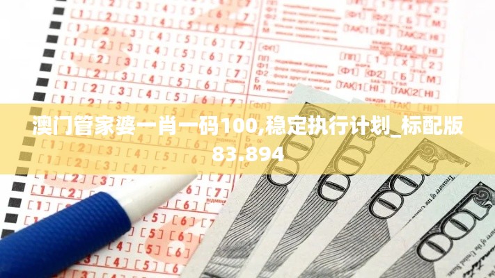 澳门管家婆一肖一码100,稳定执行计划_标配版83.894