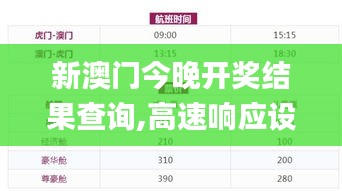 新澳门今晚开奖结果查询,高速响应设计策略_zShop30.946