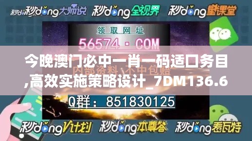 今晚澳门必中一肖一码适囗务目,高效实施策略设计_7DM136.656